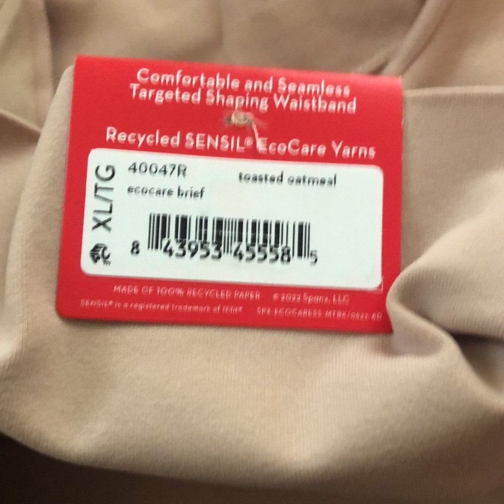 NWT SPANX ecocare seamless shaping under garment, SZ XL, shape wear, snatch - Picture 5 of 5